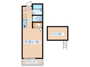 パピエ大和田の物件間取画像